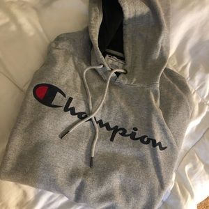 Men’s XL Champion hoodie.